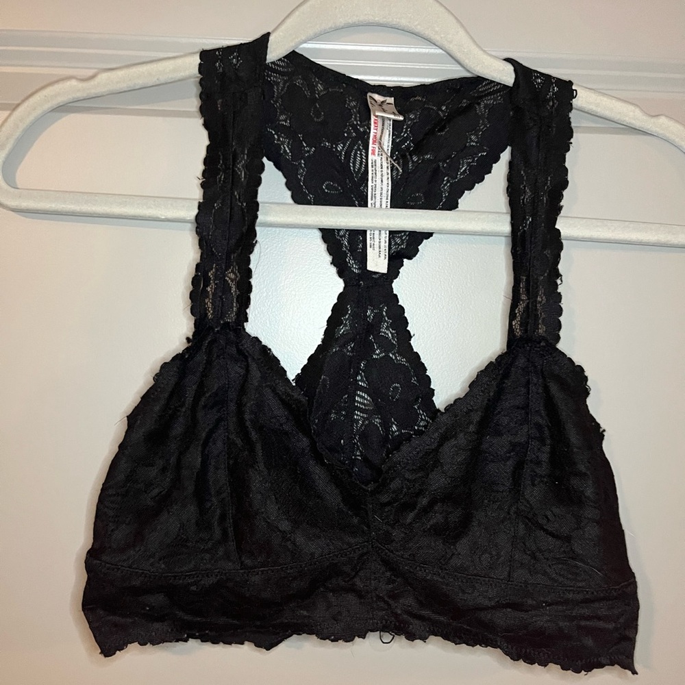 Black Free People bralette size medium